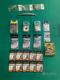 Mega Kit Pesca Mare e Predatori - Fluorocarbon