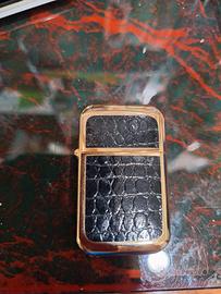 zippo placcato oro