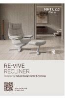 Poltrona Re-Vive in pelle Natuzzi