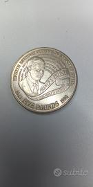 Moneta da 5 Pound 1998