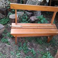 panca di legno 