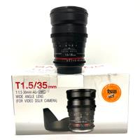 Samyang 35mm T1.5 DSLR AS UMC x Canon usato