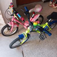 bici 14 bimbo e bimba