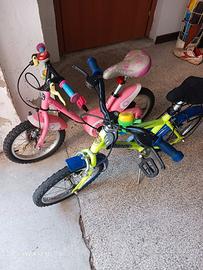 bici 14 bimbo e bimba