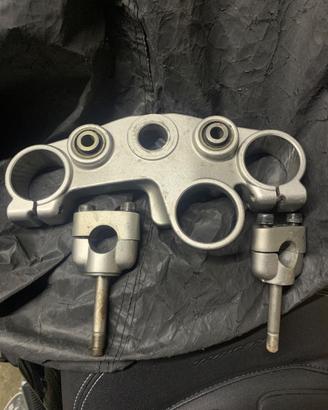 Yamaha Piastra superiore sterzo con riser xt660x