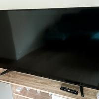 Tv smart Samsung  55 pollici schermo nero