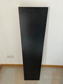 Mensola Ikea lack marrone-nero 110x26