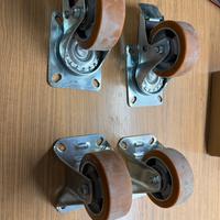 Kit 4 ruote per subwoofer service-dj professionali