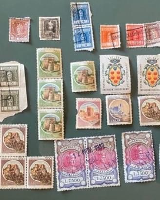 Lotto misto di francobolli – principalmente Italia