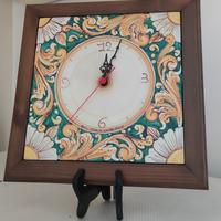 orologio cucina ceramica Caltagirone 
