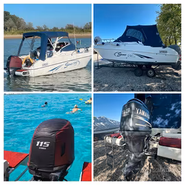 Saver 590 cabin con Yamaha 115 2008