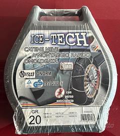 Catene da neve ICE-TECH 9 mm – Gruppo 20 – Nuove s