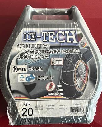 Catene da neve ICE-TECH 9 mm – Gruppo 20 – Nuove s