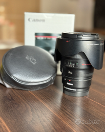 Obiettivo canon 24 mm + adattatore