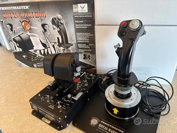 Thrustmaster hotas warthog stick e throttle