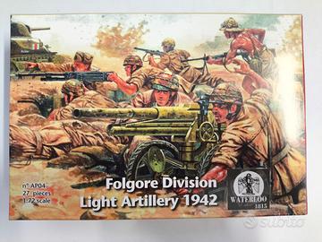 Soldatini Divi.Folgore Artiglieria Leggera 1/72