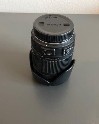 Obbiettivo Sigma Canon 18-250 mm F 3.5-6.3 DC OS