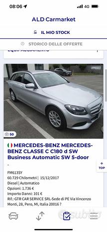 MERCEDES-BENZ C 180 d S.W. Auto Business Extra