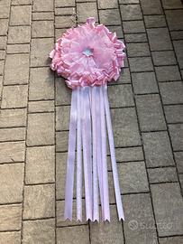 Fiocco nascita rosa femmina king size