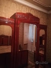 Camera antica in mogano arte Decò primi '900