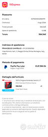 Nintendo Switch 2 + 3 Giochi + Accessori
