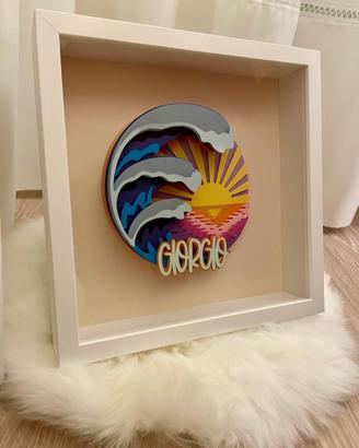 Shadow box - Cornici/quadretti per bambini