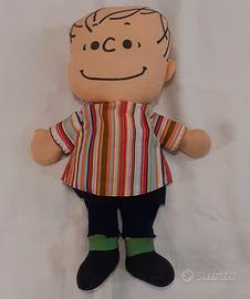 Pupazzo Linus vintage Peanuts bambolotto