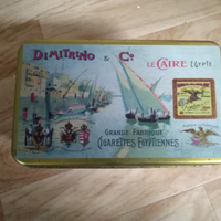 Scatola latta Dimitrino vintage
