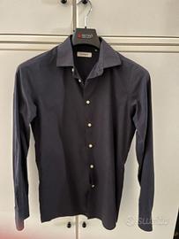 Camicia Casual Uomo Nera, Conbipel, M Slim