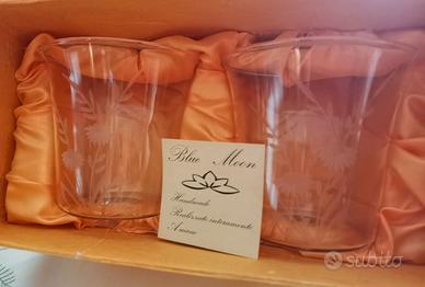 Vasetti in cristallo incisi