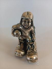 Statuetta vintage in feltro