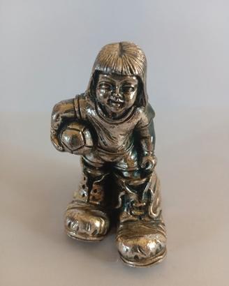 Statuetta vintage in feltro