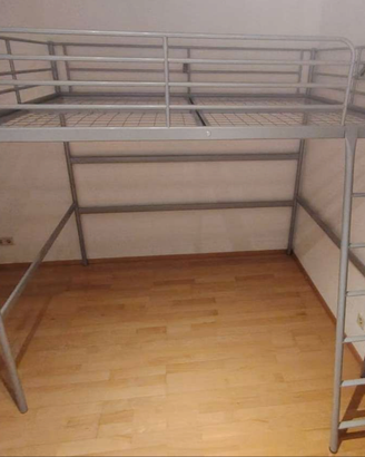 Letto Soppalco IKEA SVARTA 140x200 Smontato