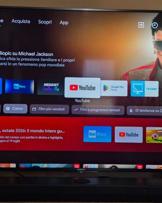 SONY KD55XF8596 smart tv  android .55 pollici.