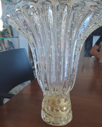 Grande vaso monumentale svasato Murano