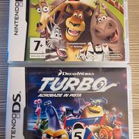 Madagascar 2 e Turbo per Nintendo DS