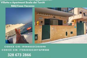 Villetta/Apartment Scala dei Turchi 40 mt dal Mare