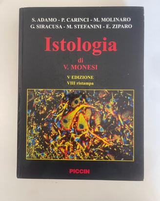 Istologia di V. Monesi – V Edizione, VIII ristampa