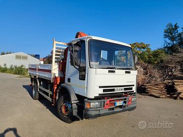 IVECO EUROCARGO 150E28 RIBALTABILE CON GRU