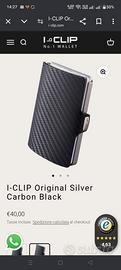 I-CLIP Original Silver Carbon Black

