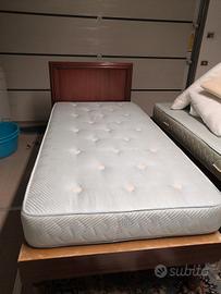 2 letti  con materasso 