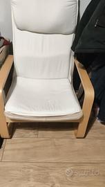 IKEA Poäng – Poltrona con struttura in betulla e c