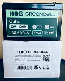 2 Batterie Greencell 12V -12Ah