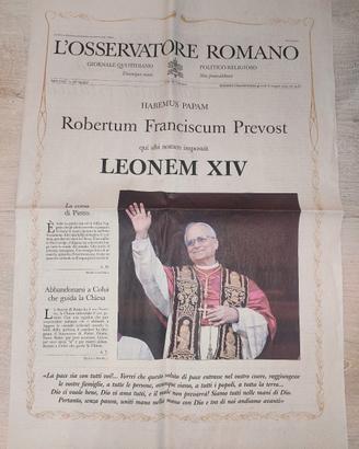 L'Osservatore Romano Papa Leone XIV