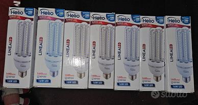 N°8 Lampadina 16w 4 tubi led 3000k