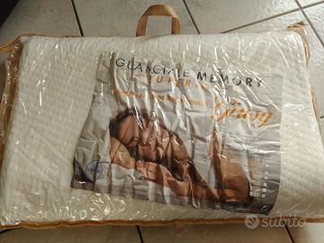 Guanciale cuscino Memory foam superior ortocervica