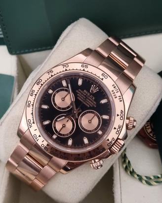 rolex daytona 116505 2009 rosegold strafull 