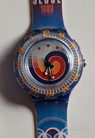 Swatch Scuba Seoul 1988 Vintage