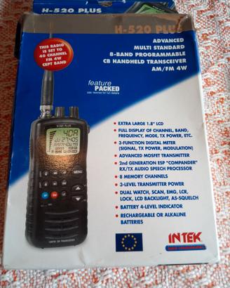 Radio Cb portatile intek H 520 plus 