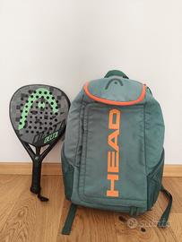 racchetta padel HEAD Delta Tour + zaino Head